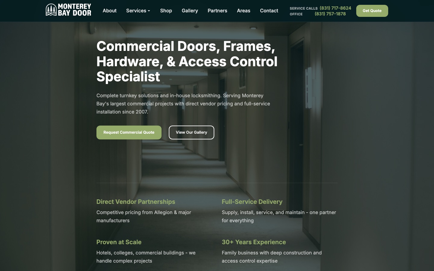 Screenshot of mbdoor.com